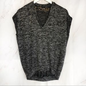 Wilfred Free XXS heather gray short sleeve top